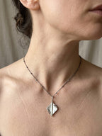 Two-Tone Pierced Pendant