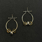 Bone earrings