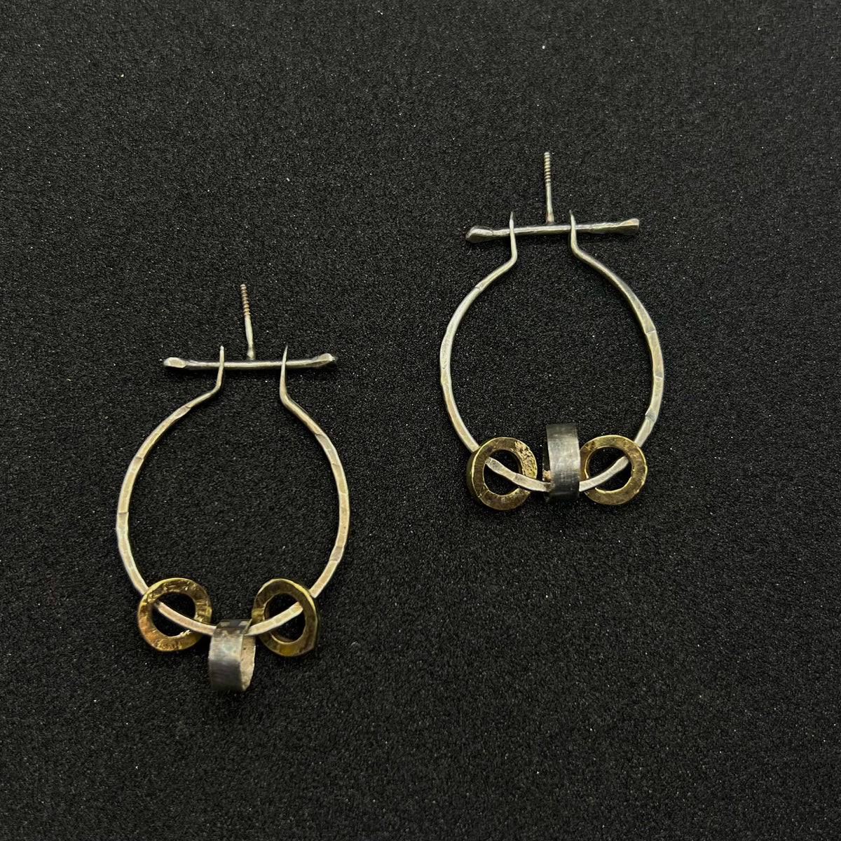 Bone earrings
