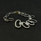Graduated Oval Link Bracelet