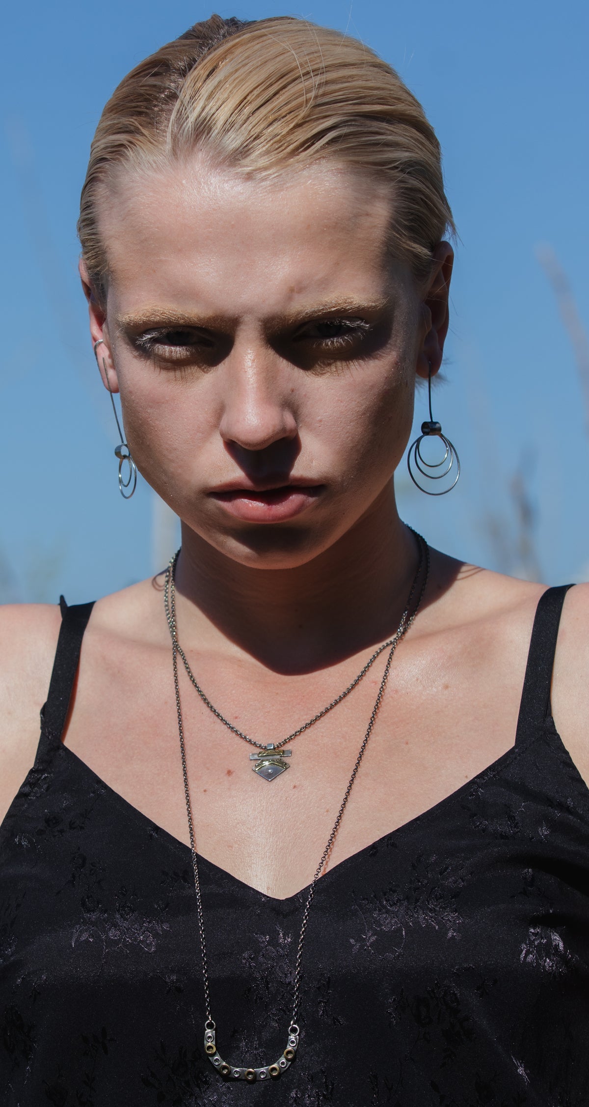 Luna Ring Crescent Necklace