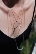 Luna Ring Crescent Necklace