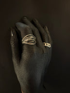 The Woven Stream Ring
