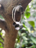 Log Hoop Earring