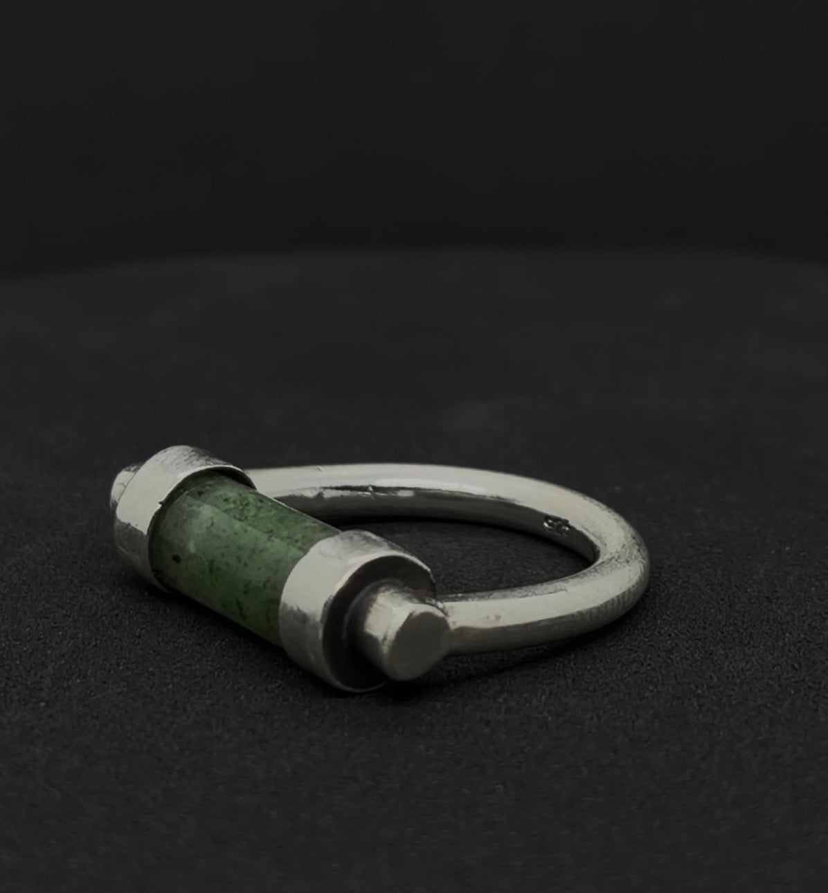 The Scroll Aventurine Ring