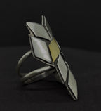 The Mosaic Fragment Brass Ring