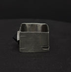 The Dark Apex Cube Ring