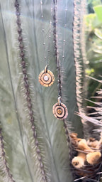 Brass Third Eye necklace