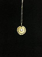 Brass Third Eye necklace