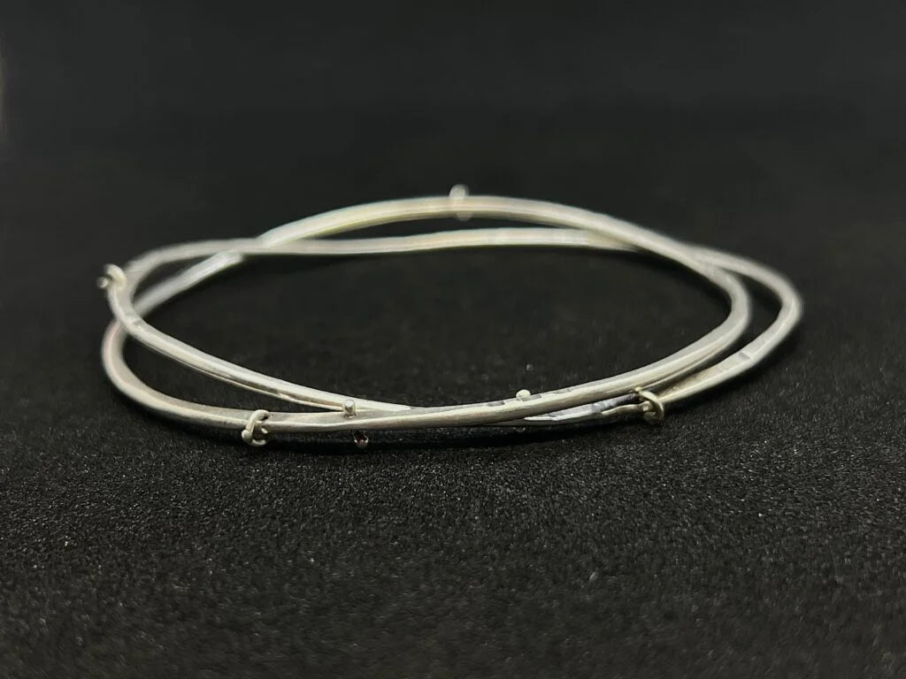 Twin Wave Bangle