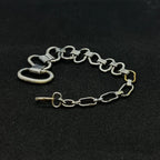 Graduated Oval Link Bracelet