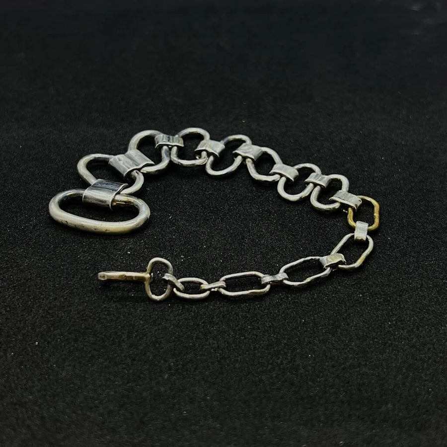 Graduated Oval Link Bracelet