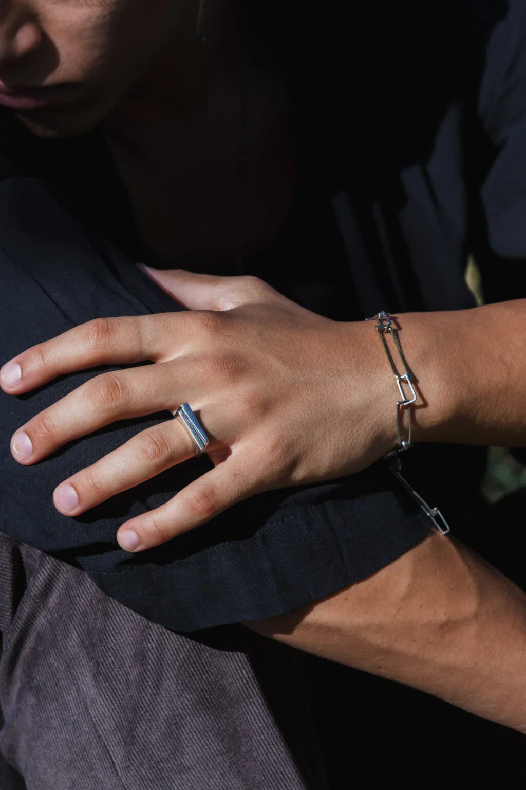 Structured Frame Bracelet