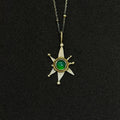 North Star Peridot Pendant