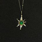 North Star Peridot Pendant