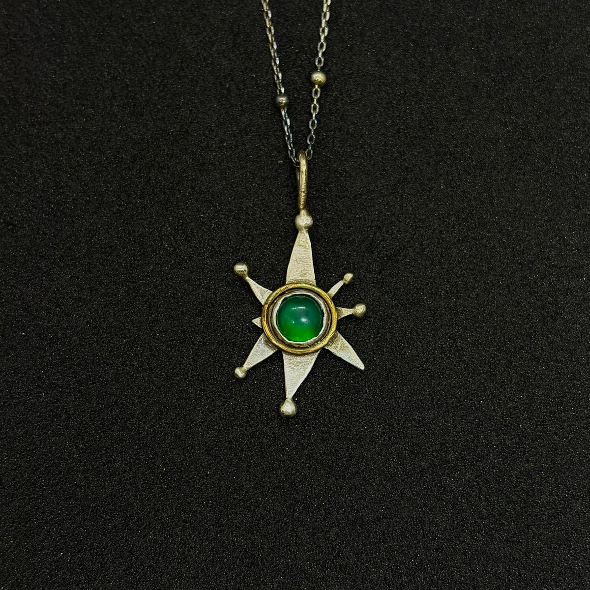 North Star Peridot Pendant