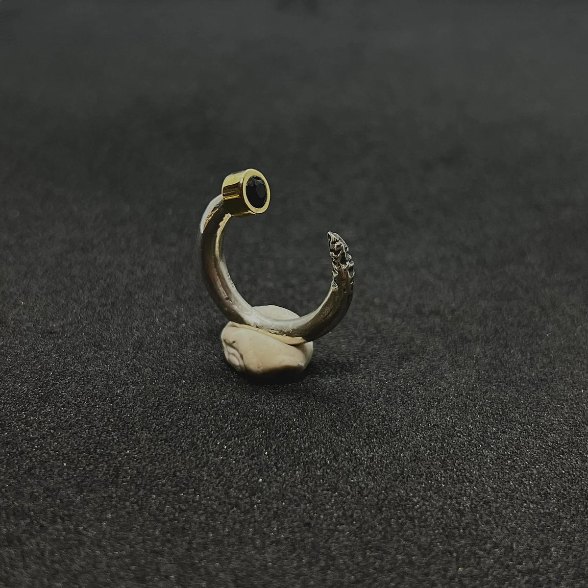 The Half-Eaten Spinel Ring