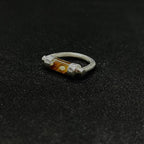 The Scroll Agate Ring