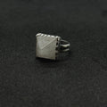 The white Pyramid Ring