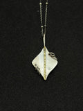 Two-Tone Pierced Pendant
