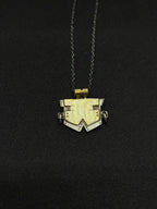 Mayan Mask Layered Pendant
