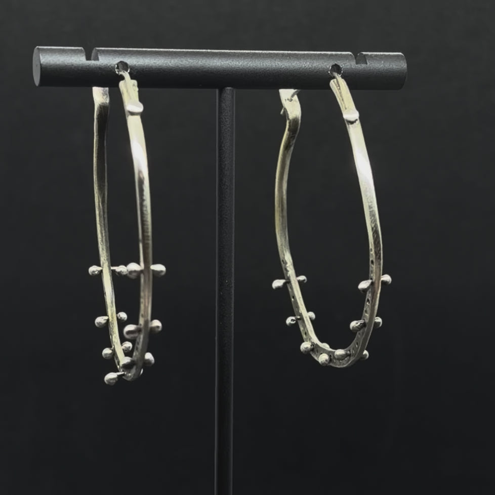 Fire-Drop Kinetic Hoops