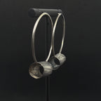 Log Hoop Earring