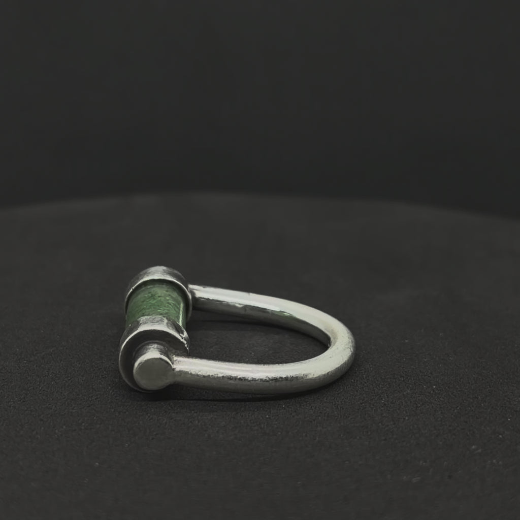The Scroll Aventurine Ring