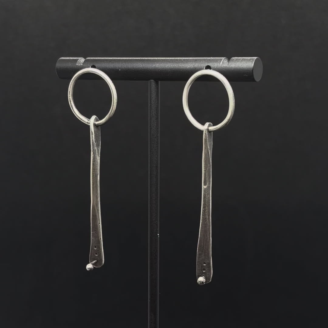 Pendulum Ring Earrings
